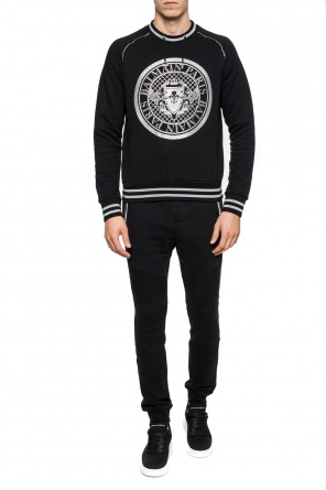Logo-printed sweatshirt, zdjęcie 2 Logo-printed sweatshirt od Balmain